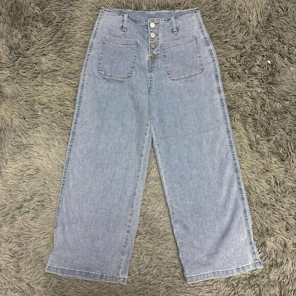 Sidefeel High Rise Jeans Size 4 Short - Picture 1 of 8